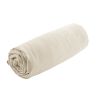 Drap housse 90x190+25 cm Percale de Coton Sable
