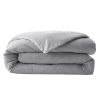 Housse de couette 200x200 cm Percale de Coton Galet