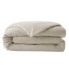 Housse de couette 240x260 cm Percale de Coton Sable