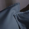 Taie d'oreiller 50x70 cm Percale de Coton Bleu Nuit