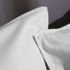 Taie d'oreiller 50x70 cm Percale de Coton Neige