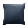 Taie d'oreiller 65x65 cm Percale de Coton Bleu Nuit