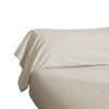 Taie de traversin 43x185 cm Percale de Coton Sable