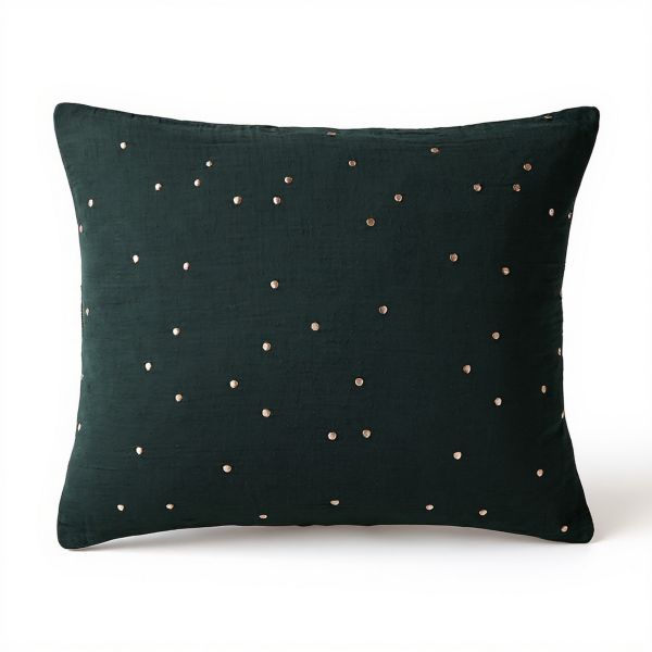 Taie d'oreiller 50x70 cm Gaze de Coton Terra prestige Sapin