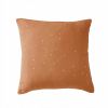 Taie d'oreiller 60x60 cm Gaze de Coton Terra prestige Abricot