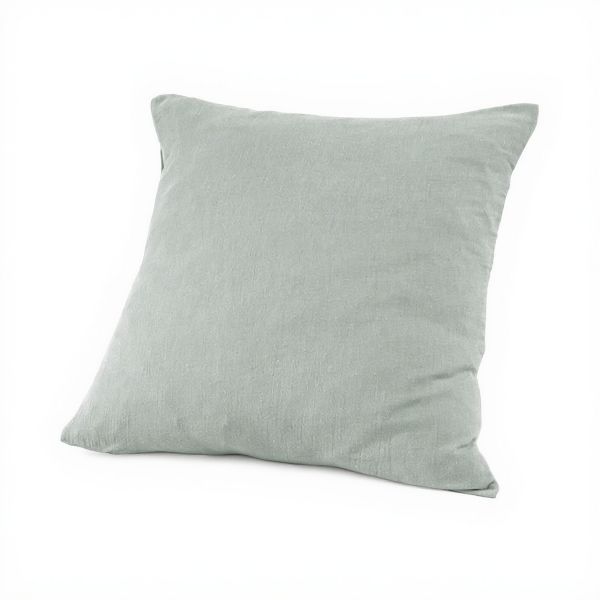 Taie d'oreiller 80x80 cm Gaze de Coton Terra Eucalyptus