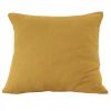 Taie d'oreiller 80x80 cm Gaze de Coton Terra Safran