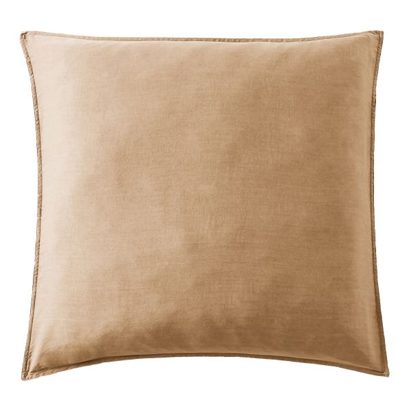 Taie d'oreiller 80x80 cm Lyocell Gabrielle Camel