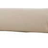 Taie de traversin 43x185 cm Gaze de Coton Terra Ficelle