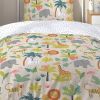 Parure de lit enfant 140x200 cm Coton Safari