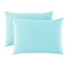 Lot 2 taies d’oreiller 50x70 cm Lin Métis Aqua