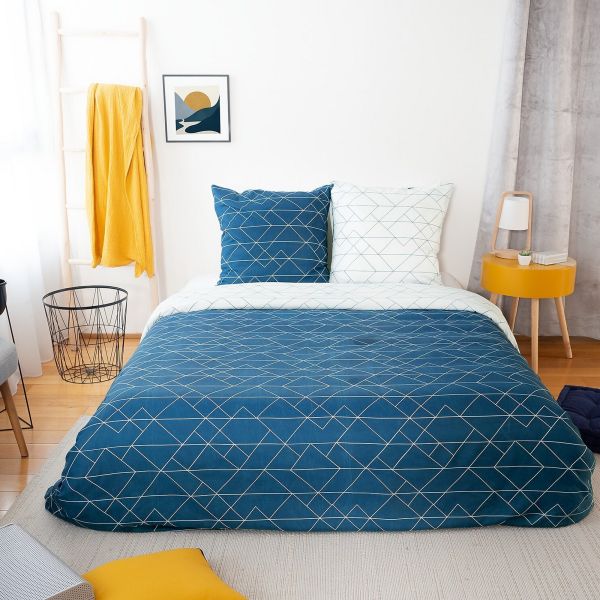 Parure de lit 140x200 cm Microfibre List