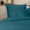 Parure de lit 140x200 cm Percale de Coton Emeraude