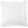 Taie d’oreiller 63x63 cm Percale de Coton Blanc