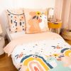 Parure de lit enfant 140x200 cm Coton Prunellia