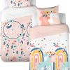 Parure de lit enfant 140x200 cm Coton Prunellia