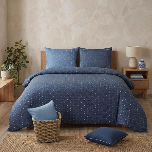 Parure de lit 240x260 cm Coton Camélia