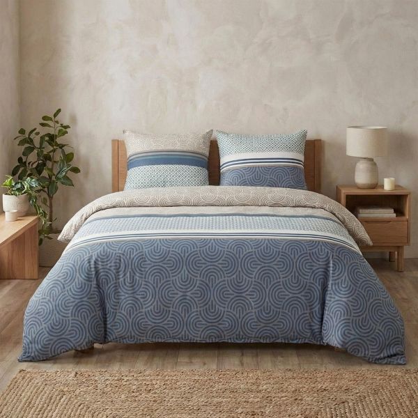 Parure de lit 240x260 cm Coton Jade