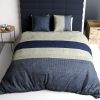 Parure de lit 220x240 cm Coton Nina