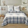 Parure de lit 220x240 cm Flanelle de Coton Monty