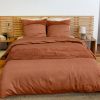 Parure de lit 220x240 cm Microfibre Terre