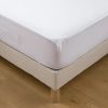 Protège matelas 160x200 cm Polyester Quilte waterproof Blanc