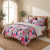 Parure de lit 240x260 cm Percale de Coton Floral Collage - KATE MERRITT