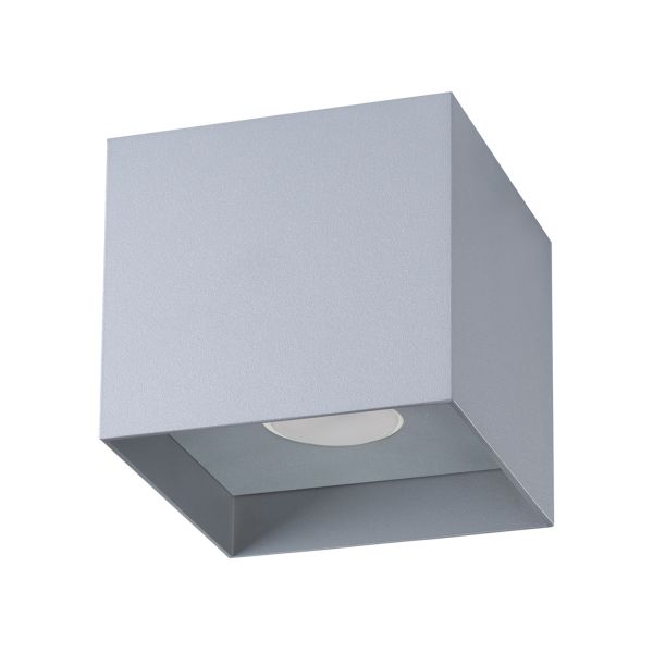 Plafonniers Aluminium Gris GU10 1 Hati