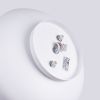 Plafonniers Acier Blanc E27 4 Omiq