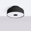 Plafonniers Acier Noir E27 4 Omiq