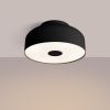 Plafonniers Acier Noir E27 4 Omiq
