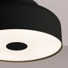 Plafonniers Acier Noir E27 4 Omiq