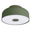Plafonniers Acier Vert Olive E27 4 Omiq