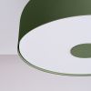 Plafonniers Acier Vert Olive E27 4 Omiq