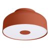 Plafonniers Acier Ocre Rouge E27 4 Omiq