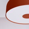 Plafonniers Acier Ocre Rouge E27 4 Omiq