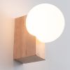 Appliques murales Bois Naturel G9 1 Bulbo
