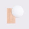 Appliques murales Bois Naturel G9 1 Bulbo
