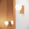 Appliques murales Bois Naturel G9 1 Bulbo