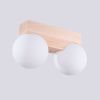 Plafonniers Bois Naturel G9 2 Bulbo