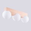 Plafonniers Bois Naturel G9 3 Bulbo