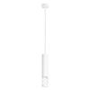 Suspensions Acier Blanc GU10 1 Liro