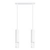Suspensions Acier Blanc GU10 2 Liro
