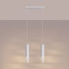 Suspensions Acier Blanc GU10 2 Liro