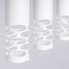 Suspensions Acier Blanc GU10 3 Liro