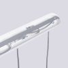 Suspensions Acier Blanc GU10 3 Liro