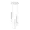 Suspensions Acier Blanc GU10 3 Liro