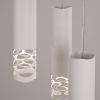 Suspensions Acier Blanc GU10 3 Liro
