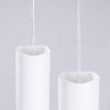Suspensions Acier Blanc GU10 3 Liro
