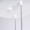 Suspensions Acier Blanc GU10 3 Liro